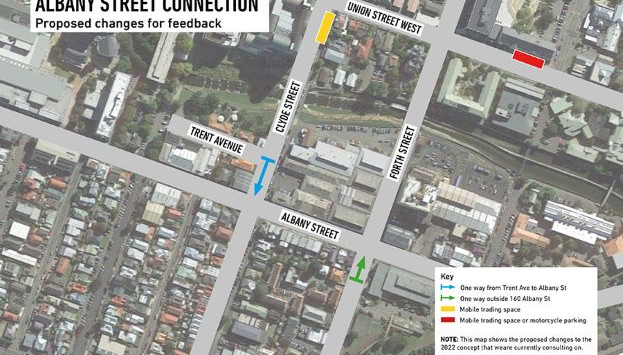 Albany Street Connection 2023 map v2