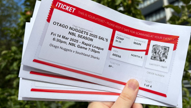 Otago Nuggest ticket giveaway