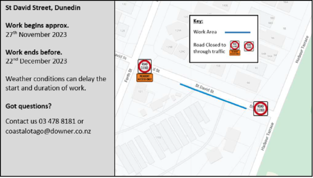 Road closure