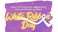 white ribbon day