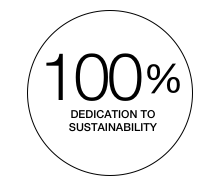 100 percent sustainability